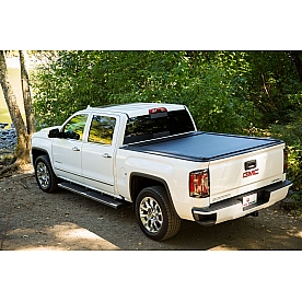 Pace Edwards Tonneau Cover Hard Manual Retractable Black Matte Powder Coated Aluminum - KMFA06A29