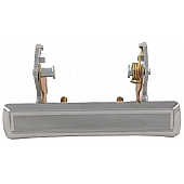 Help! By Dorman Exterior Door Handle - OEM Silver Single - 77004