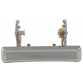 Help! By Dorman Exterior Door Handle - OEM Silver Single - 77004