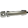Help! By Dorman Exterior Door Handle - Plastic Silver Single - 81302