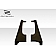 Extreme Dimensions Ground Effects Kit - Primered Fiberglass Reinforced Plastics 4-Piece - 109052