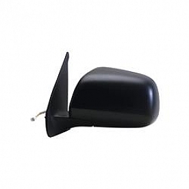 K-Source Exterior Mirror Electric OEM Black Single - 70076T
