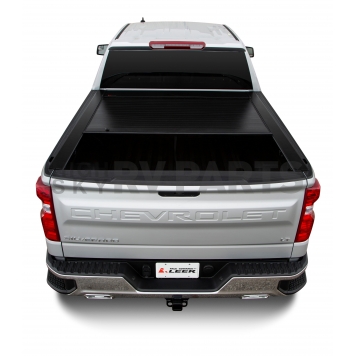 Pace Edwards Tonneau Cover Hard Manual Retractable Black Matte Aluminum - MFMCA35A66-1