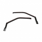 Westin Automotive Rainguard - Smoke Gloss Acrylic Set Of 2 - 7237461