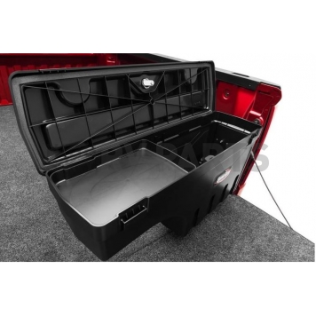 UnderCover Tool Box Wheel-Well Black Textured Plastic 1.5 Cubic Feet Swing Case - SC206D-2
