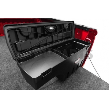 UnderCover Tool Box Wheel-Well Black Textured Plastic 1.5 Cubic Feet Swing Case - SC206P-2