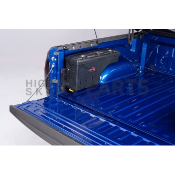 UnderCover Tool Box Wheel-Well Black Textured Plastic  Swing Case - SC302D