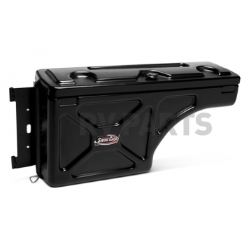 UnderCover Tool Box Wheel-Well Black Textured Plastic 1.5 Cubic Feet Swing Case - SC502D