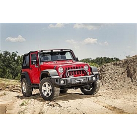 Rugged Ridge Bumper Spartacus 1-Piece Design Steel Black - 1154409