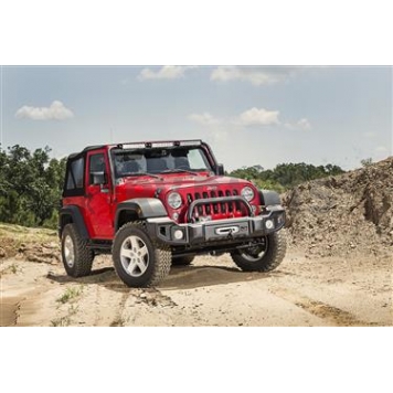 Rugged Ridge Bumper Spartacus 1-Piece Design Steel Black - 1154409