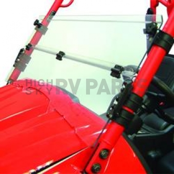 Kolpin Windshield - Half-Folding Polycarbonate Clear - 1456
