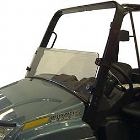Kolpin Windshield - Half-Fixed Polycarbonate Clear - 2451