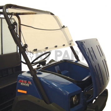 Kolpin Windshield - Full Hinged Polycarbonate Clear - 2500