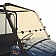 Kolpin Windshield - Full Hinged Polycarbonate Clear - 2500