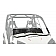 Kolpin Windshield - Half-Fixed Polycarbonate Clear - 2707