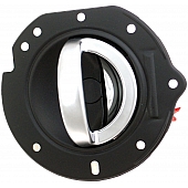 Help! By Dorman Interior Door Handle - Paddle Plastic Black Housing With Silver Lever Single - 84008