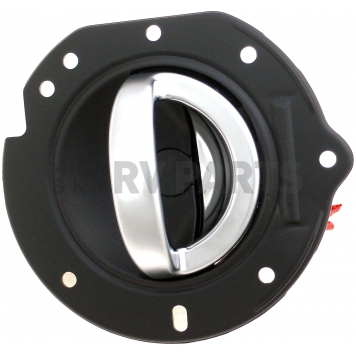 Help! By Dorman Interior Door Handle - Paddle Plastic Black Housing With Silver Lever Single - 84008