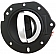 Help! By Dorman Interior Door Handle - Paddle Plastic Black Housing With Silver Lever Single - 84008