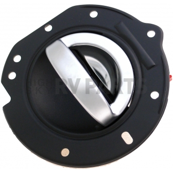 Help! By Dorman Interior Door Handle - Paddle Plastic Black Housing With Silver Lever Single - 84008-2