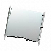 Kolpin Windshield - Full-Fixed Polycarbonate Clear - 2714