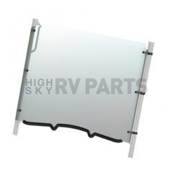 Kolpin Windshield - Full-Fixed Polycarbonate Clear - 2714