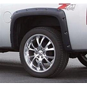 Lund International Fender Flare - Black Smooth Set Of 2 - RX315SA