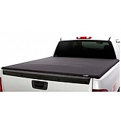Lund International Tonneau Cover Soft Roll-Up Black Matte Canvas/ Twill Weaved Fabric - 968293