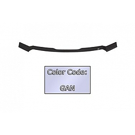 Auto Ventshade Bug Shield - Acrylic Quicksilver Metallic - Vehicle Color Code GAN - 322075-GAN