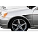 Extreme Dimensions Fender - Fiberglass Black Primered Set Of 2 - 105714