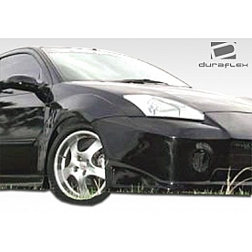 Extreme Dimensions Fender - Fiberglass Black Primered Set Of 2 - 100338