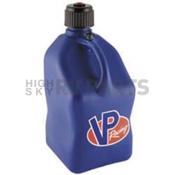 VP Racing Fuels Liquid Storage Container 5 Gallon Round Plastic Blue - 3532