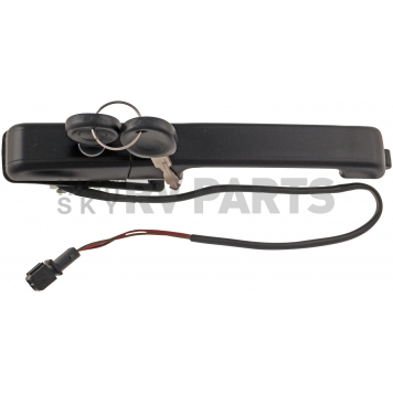 Help! By Dorman Exterior Door Handle - Plastic Black Single - 94496