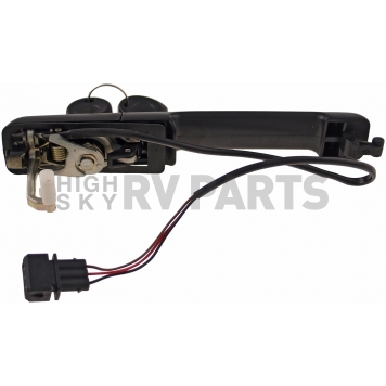 Help! By Dorman Exterior Door Handle - Plastic Black Single - 94496-1