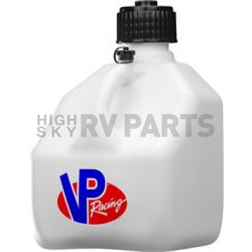 VP Racing Fuels Liquid Storage Container 3 Gallon Square Plastic White - 4172