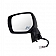 K-Source Exterior Mirror Electric OEM Black Single - 71006U