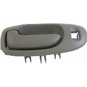 Help! By Dorman Interior Door Handle - Lever Plastic Light Gray Single - 93278
