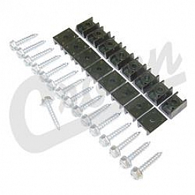 Crown Automotive Jeep Replacement Fender Flare Hardware Kit 5AHFRKIT