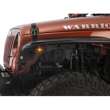 Warrior Products Fender Flare - Black Steel Powder Coated Set Of 2 - S7311-1