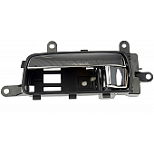 Help! By Dorman Interior Door Handle - Plastic Charcoal Housing With Silver Lever Single - 81537