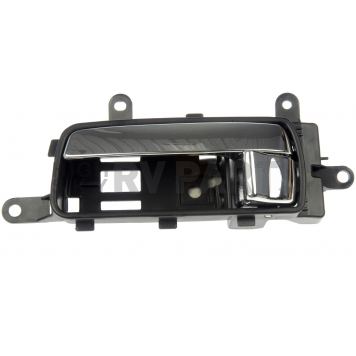 Help! By Dorman Interior Door Handle - Plastic Charcoal Housing With Silver Lever Single - 81537