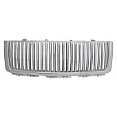 ProEFX Grille - Vertical Bar Silver ABS Plastic - EFX3538