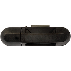 Help! By Dorman Exterior Door Handle - Plastic Black Single - 80651