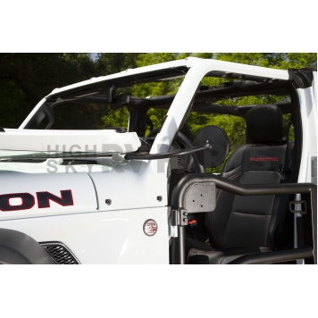 Rugged Ridge Exterior Mirror Manual Round Single - 1102523-4