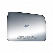 K-Source Exterior Mirror Glass Rectangular Power/ Manual Remote Single - 90021