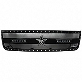 RBP (Rolling Big Power) Grille Insert - Black Stainless Steel Rectangular - 967115