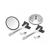 Rugged Ridge Exterior Mirror Manual Round Set Of 2 - 1102610