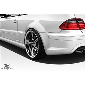 Extreme Dimensions Fender Flare - Black Fiberglass Primered Set Of 2 - 112561
