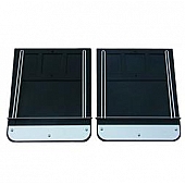 Go Industries Mud Flap - Black Set Of 2 - 70733
