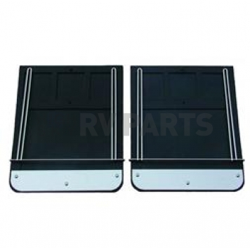 Go Industries Mud Flap - Black Set Of 2 - 70733