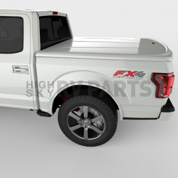 UnderCover Tonneau Cover Hard Tilt-Up Ingot Silver Metallic ABS Composite - UC2156L-UX